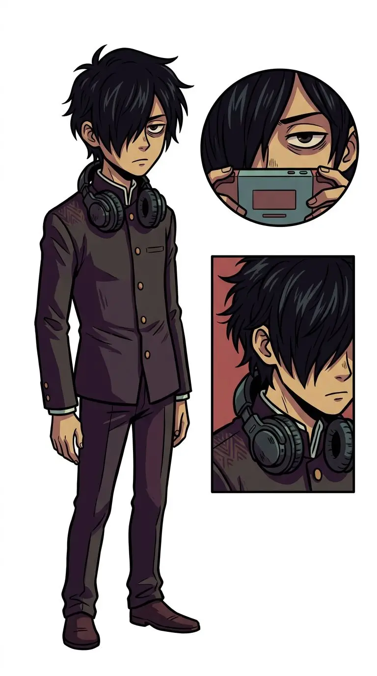 Yu Ishigami portrait — AI comic character on TabStory