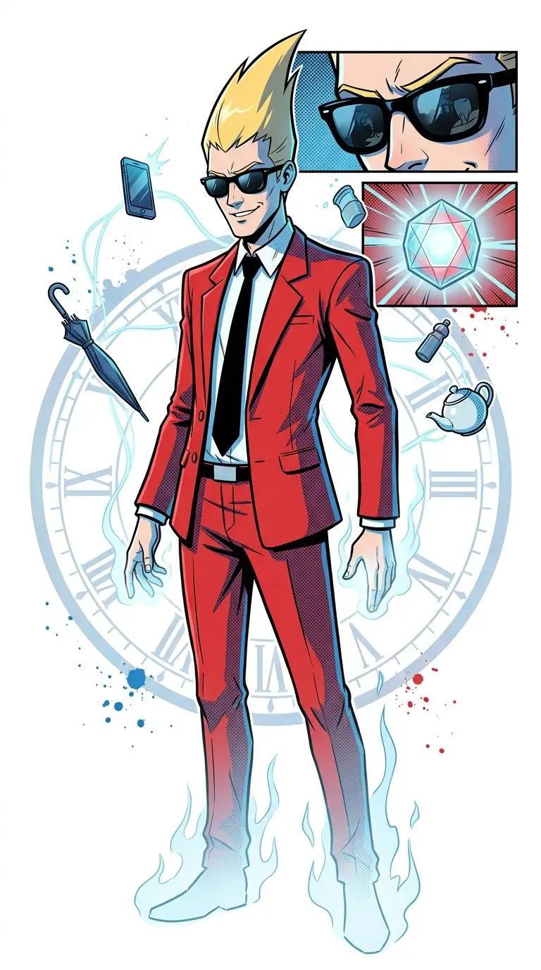 シセル portrait — AI comic character on TabStory