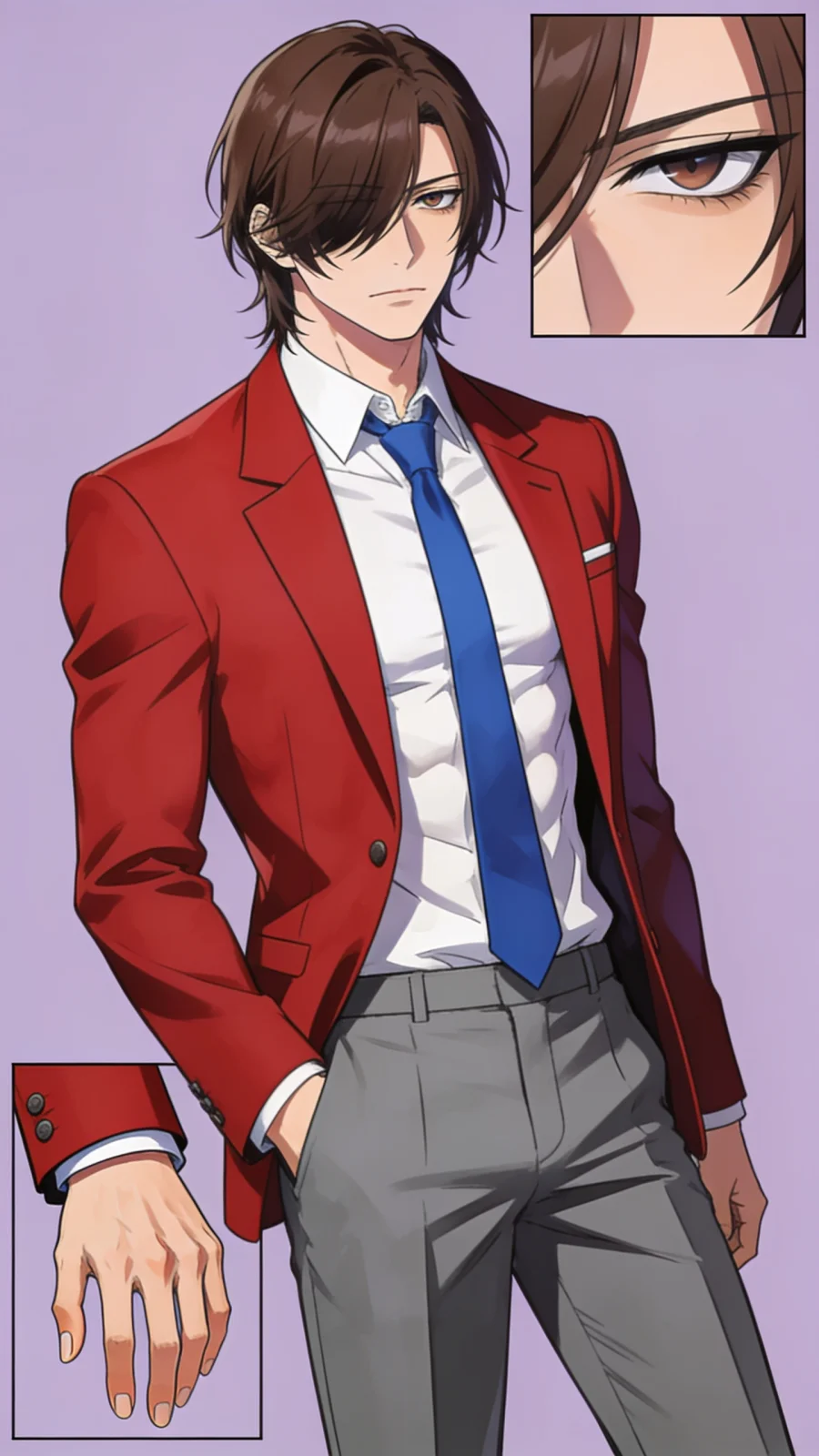 綾小路清隆 portrait — AI comic character on TabStory