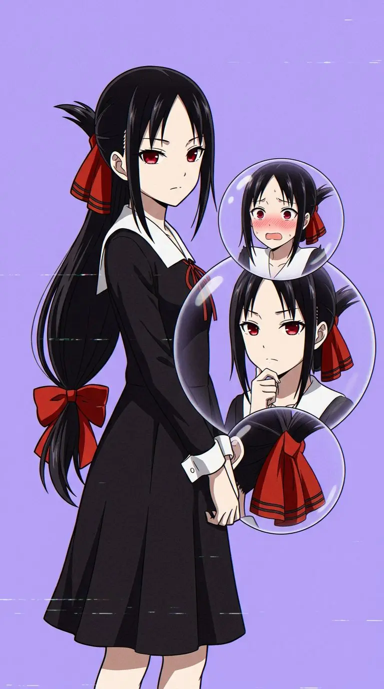 四宮かぐや portrait — AI comic character on TabStory