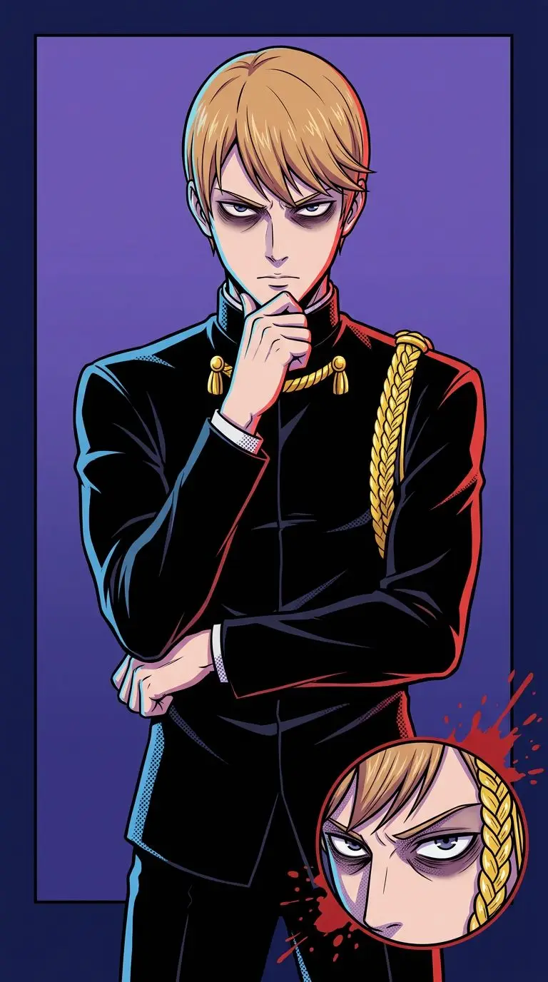 白銀御行 portrait — AI comic character on TabStory