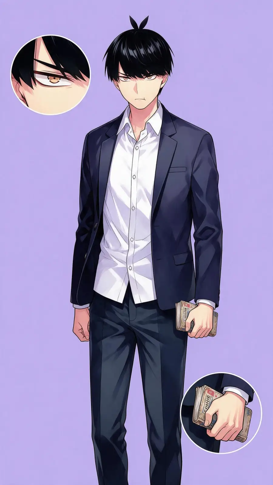 上杉風太郎 portrait — AI comic character on TabStory