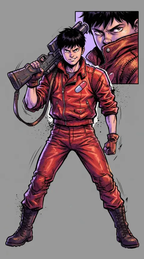 Shotaro Kaneda — AI comic character
