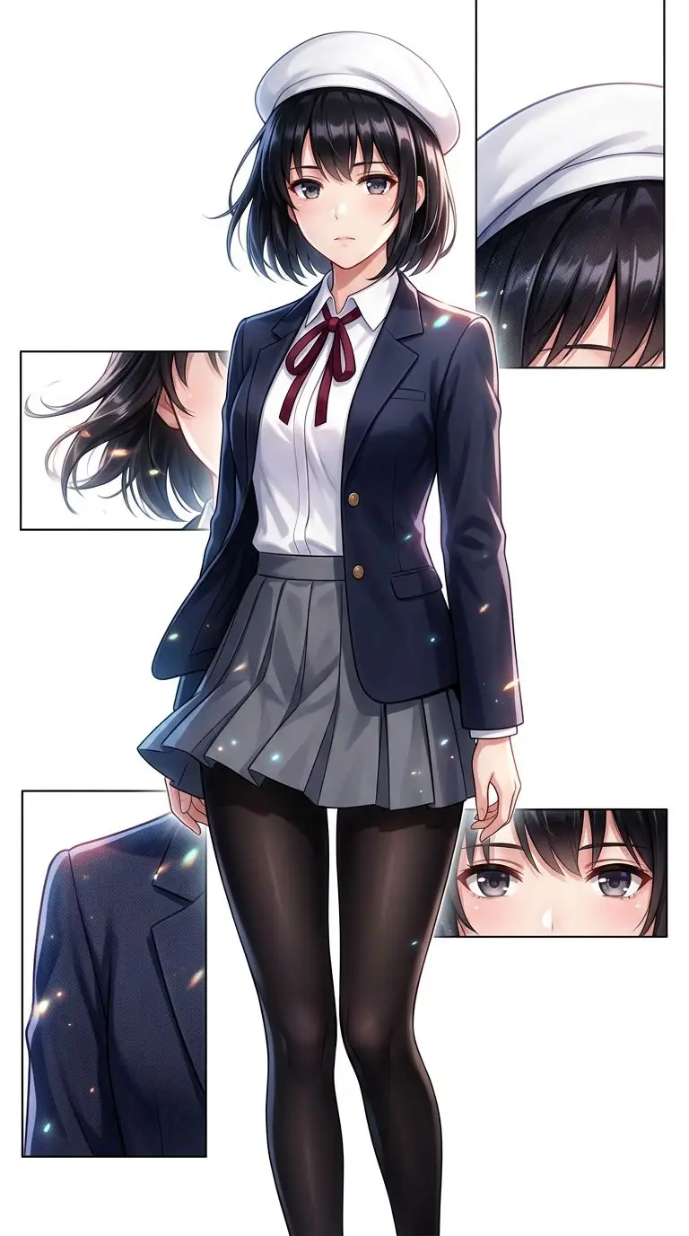 加藤恵 portrait — AI comic character on TabStory