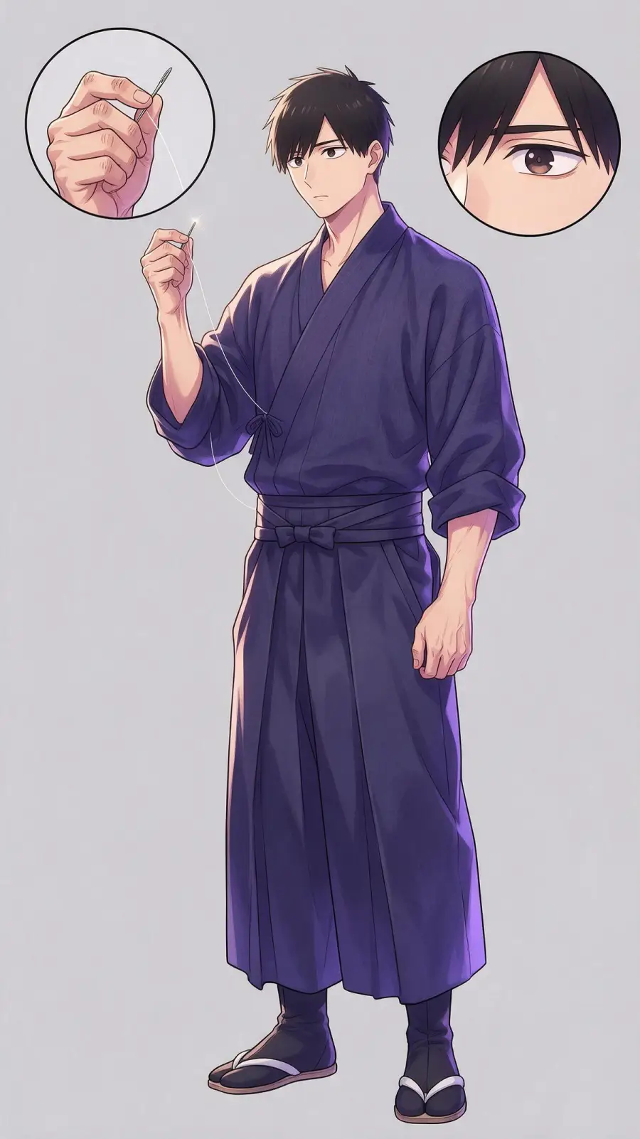 五条新菜 portrait — AI comic character on TabStory