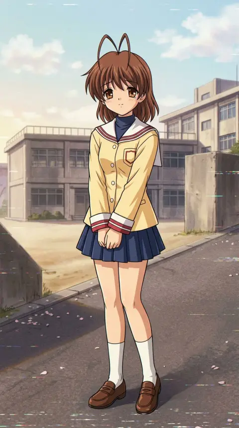 古河渚 — related AI comic character