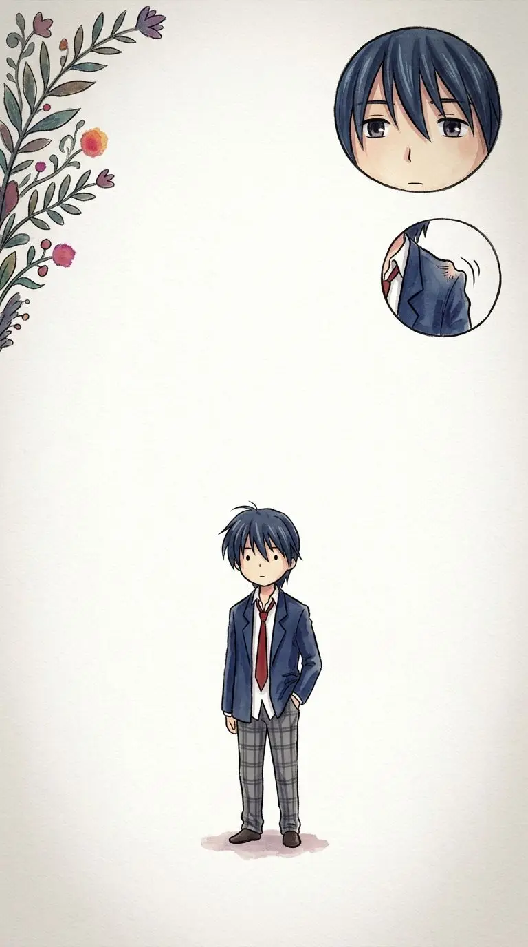 岡崎朋也 portrait — AI comic character on TabStory
