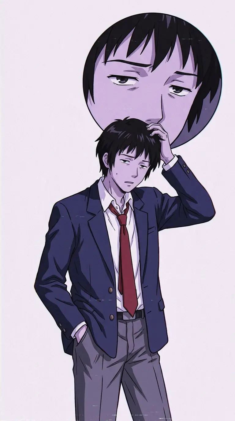 キョン portrait — AI comic character on TabStory