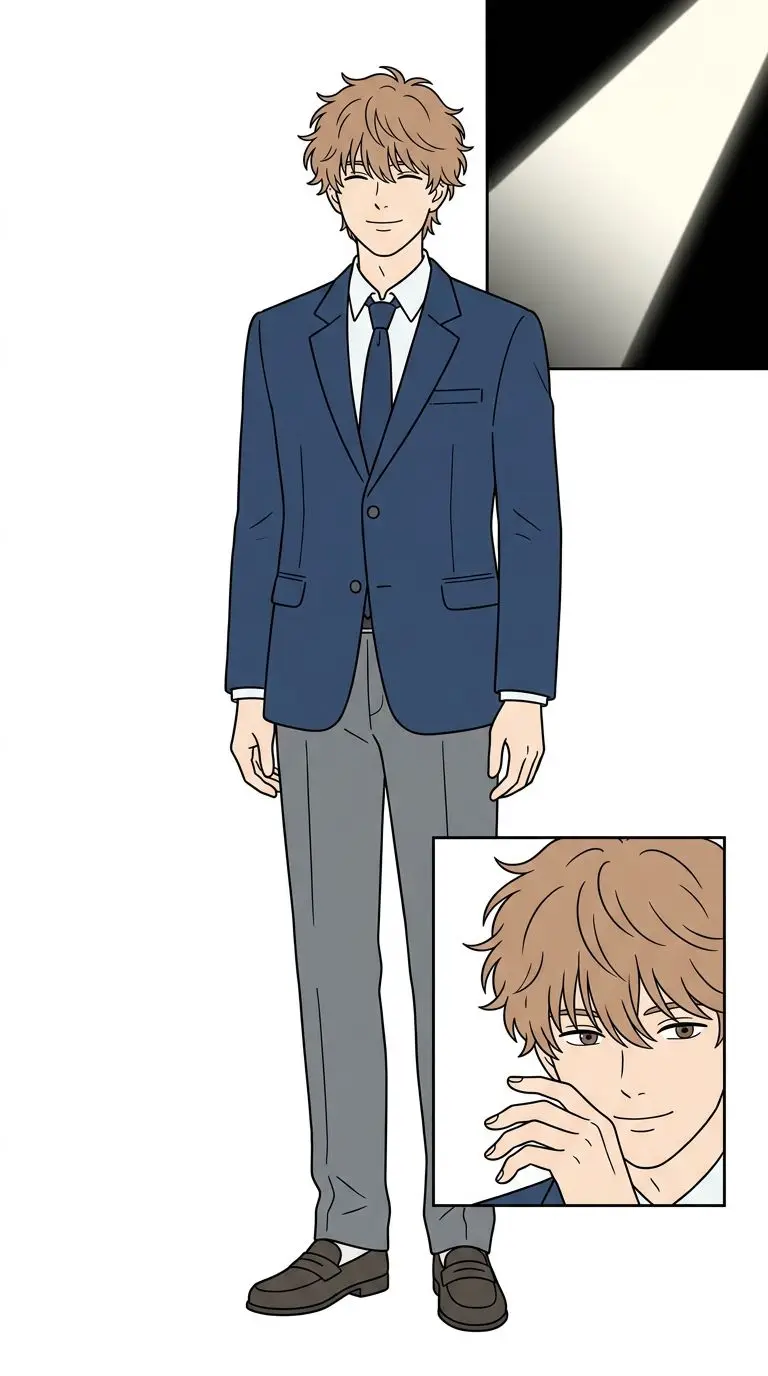 志摩聡介 portrait — AI comic character on TabStory