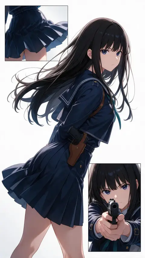 井ノ上たきな — related AI comic character
