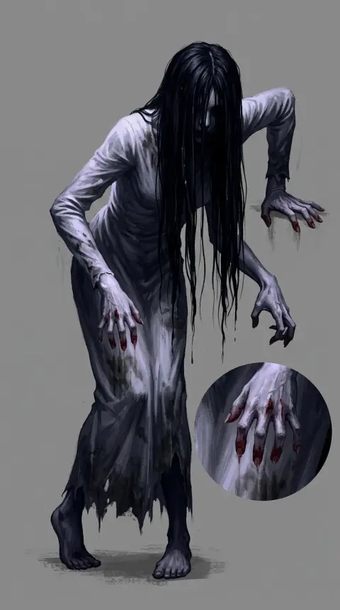 Sadako Yamamura — AI comic character