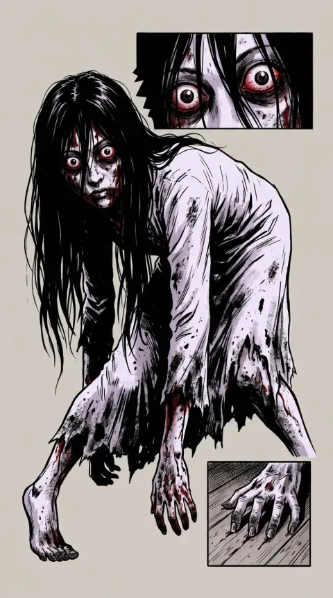 Kayako Saeki — AI comic character