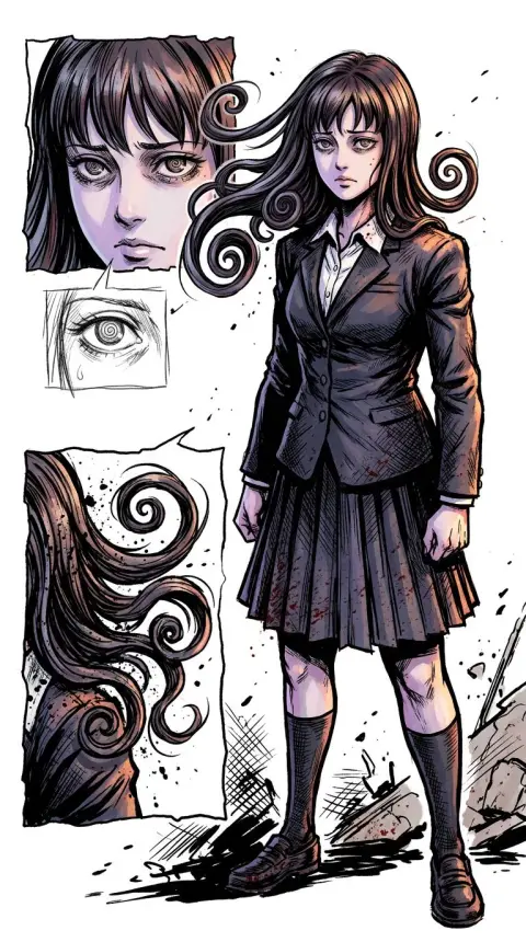 Kirie Goshima — AI comic character