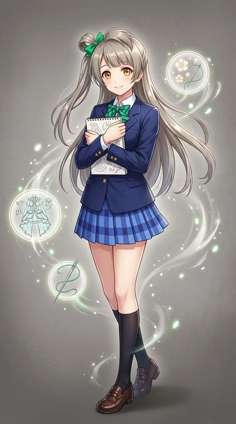 Minami Kotori portrait — AI comic character on TabStory