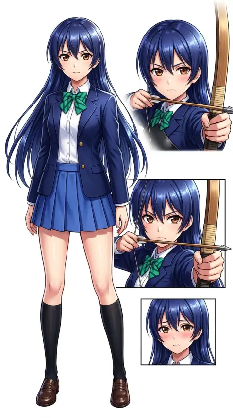 Umi Sonoda — AI comic character