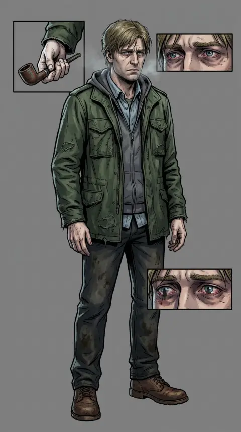James Sunderland — AI comic character