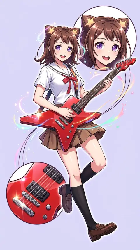 Toyama Kasumi — AI comic character