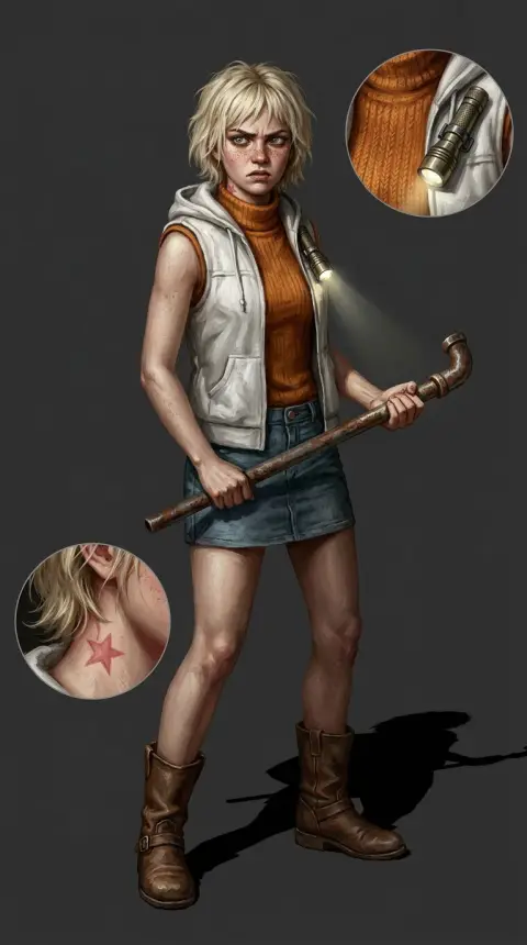 Heather Mason — AI comic character