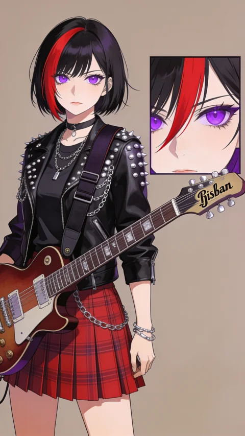 Ran Mitake — AI comic character