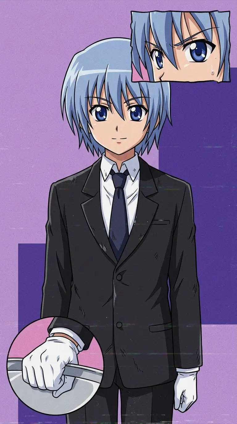 Hayate Ayasaki portrait — AI comic character on TabStory