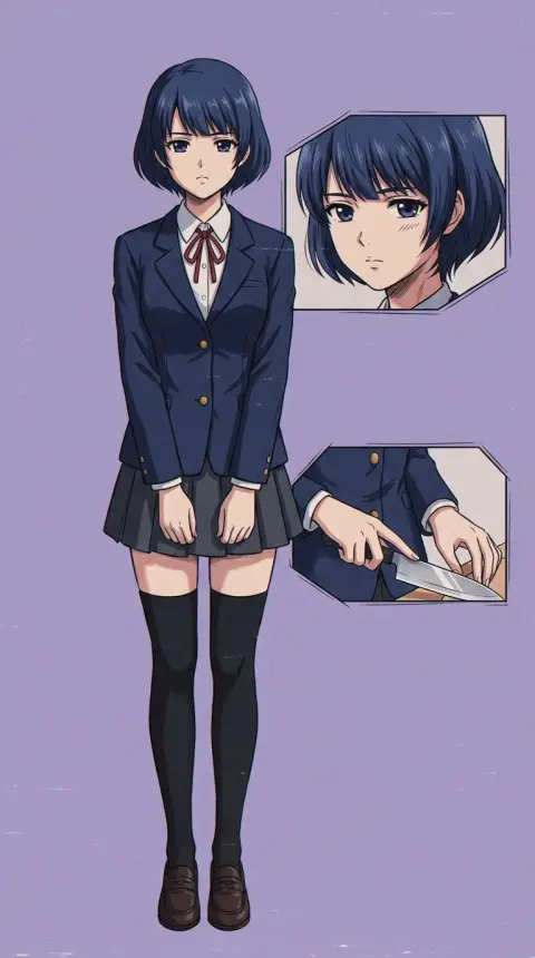 Rui Tachibana — AI comic character