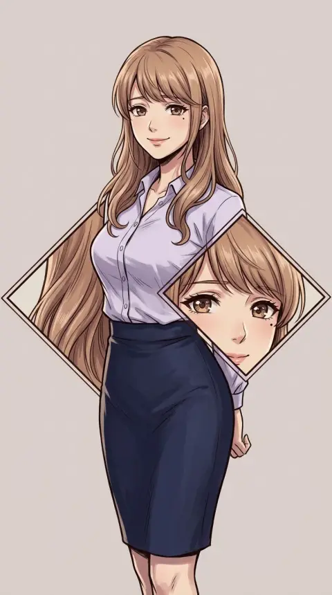 Hina Tachibana — related AI comic character