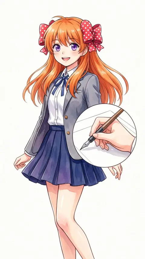 Chiyo Sakura — AI comic character