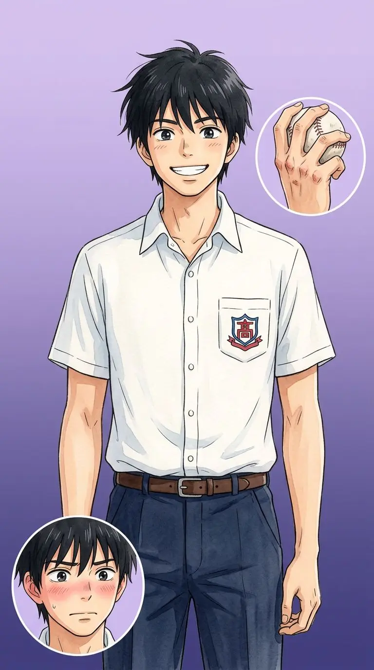 Kazehaya Shota portrait — AI comic character on TabStory