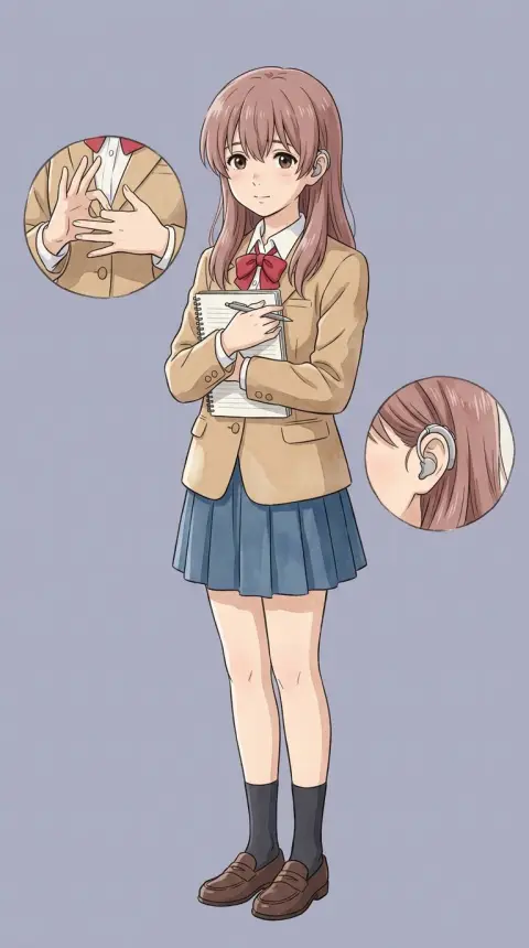 Nishimiya Shoko — AI comic character