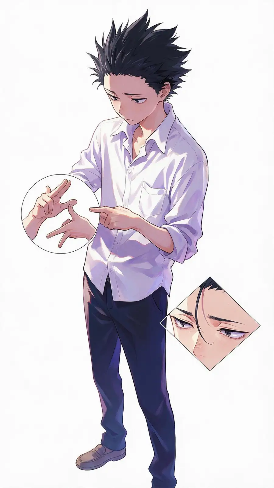 Ishida Shoya portrait — AI comic character on TabStory
