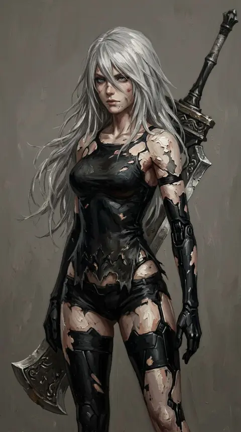 A2 — AI comic character