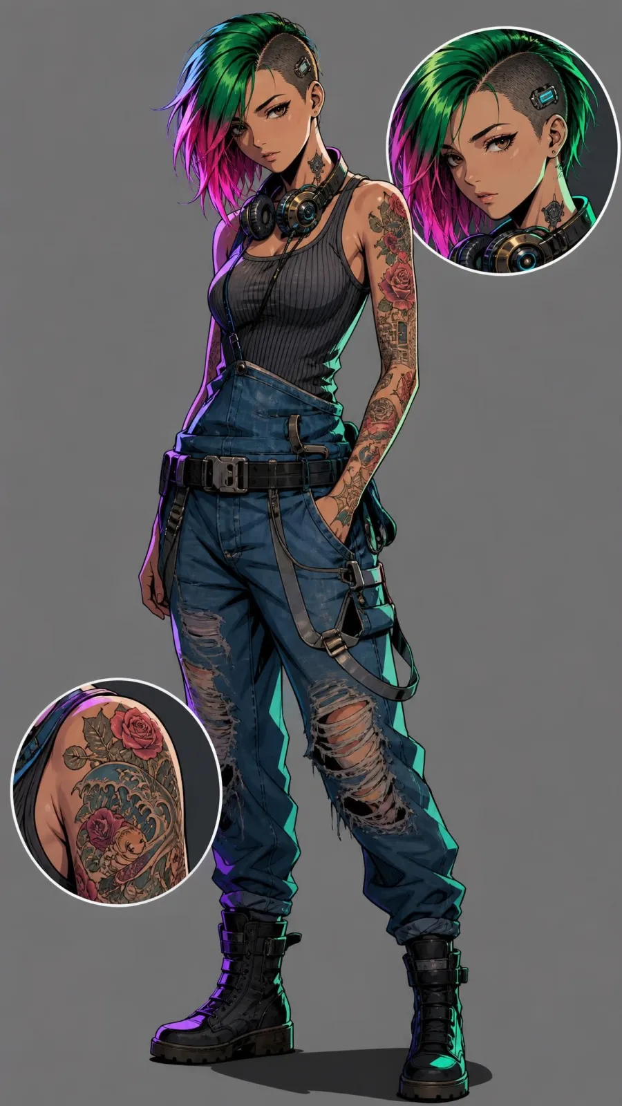 Judy Alvarez portrait — AI comic character on TabStory