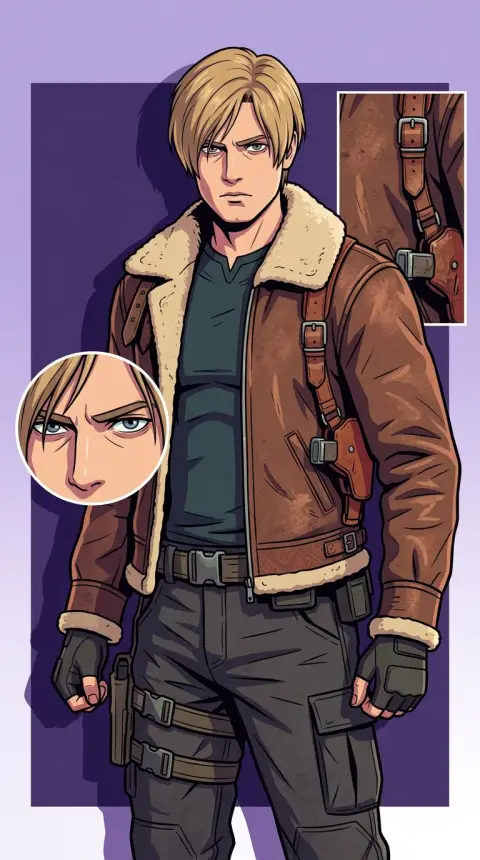 Leon S. Kennedy — AI comic character