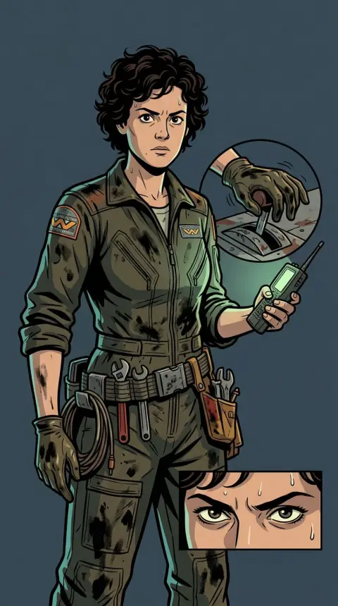 Amanda Ripley — AI comic character