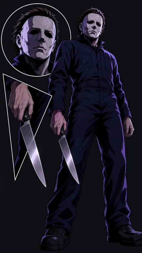 Michael Myers — AI comic character