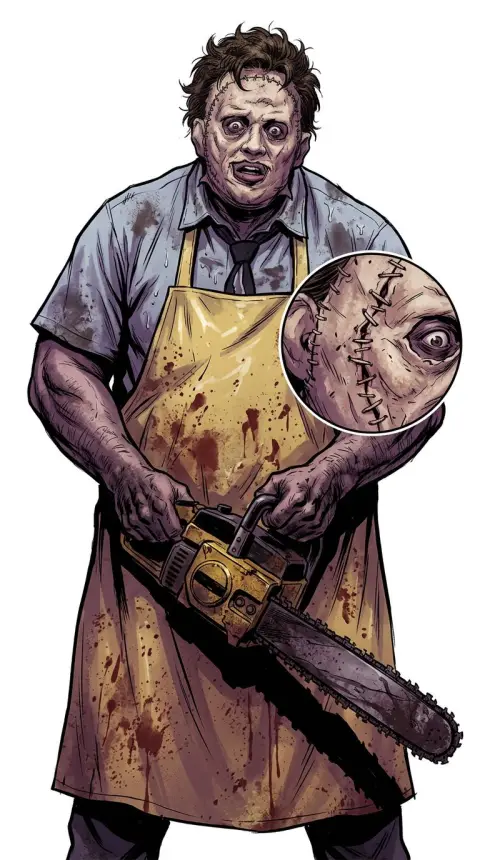 Leatherface — related AI comic character