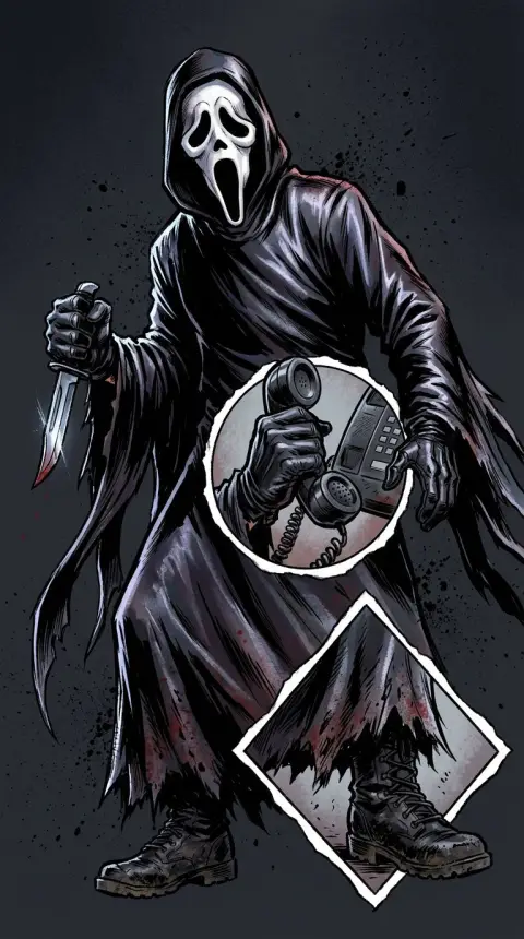 Ghostface — AI comic character