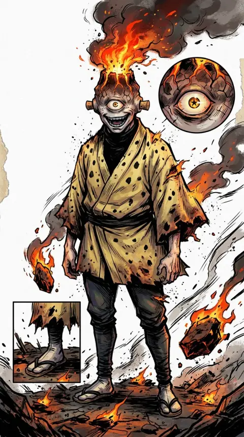 漏瑚 — related AI comic character