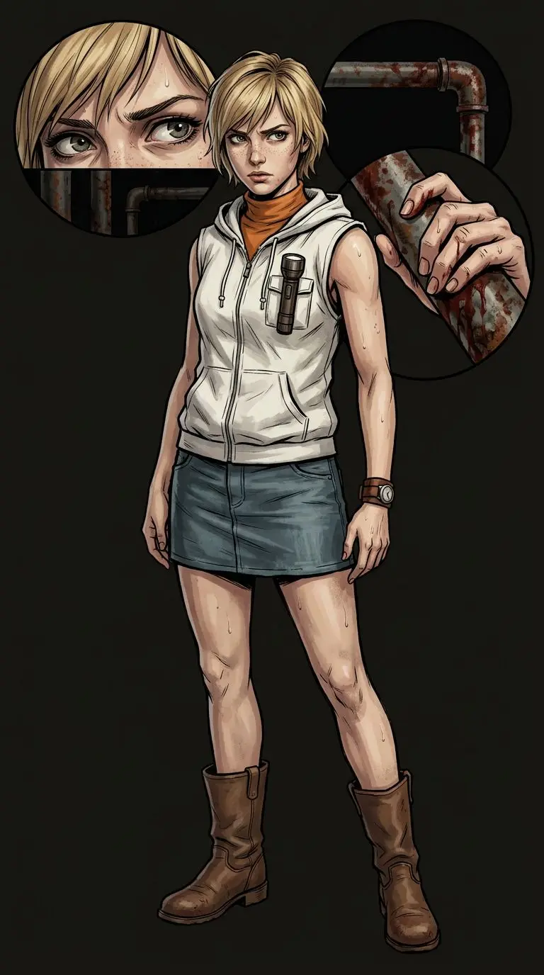ヘザー・メイソン portrait — AI comic character on TabStory