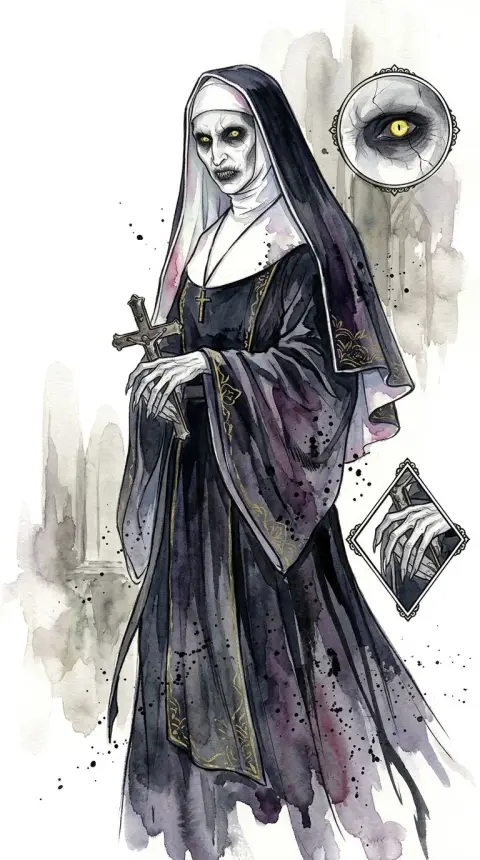 Valak (The Nun) — AI comic character