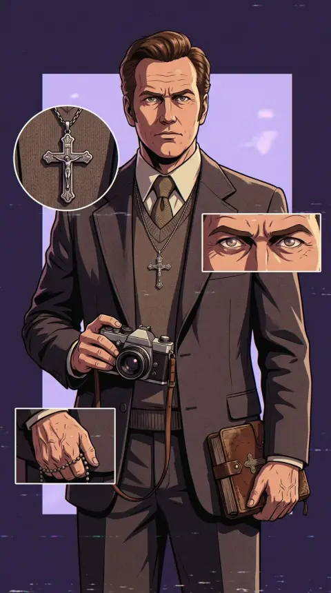 Ed Warren — AI comic character