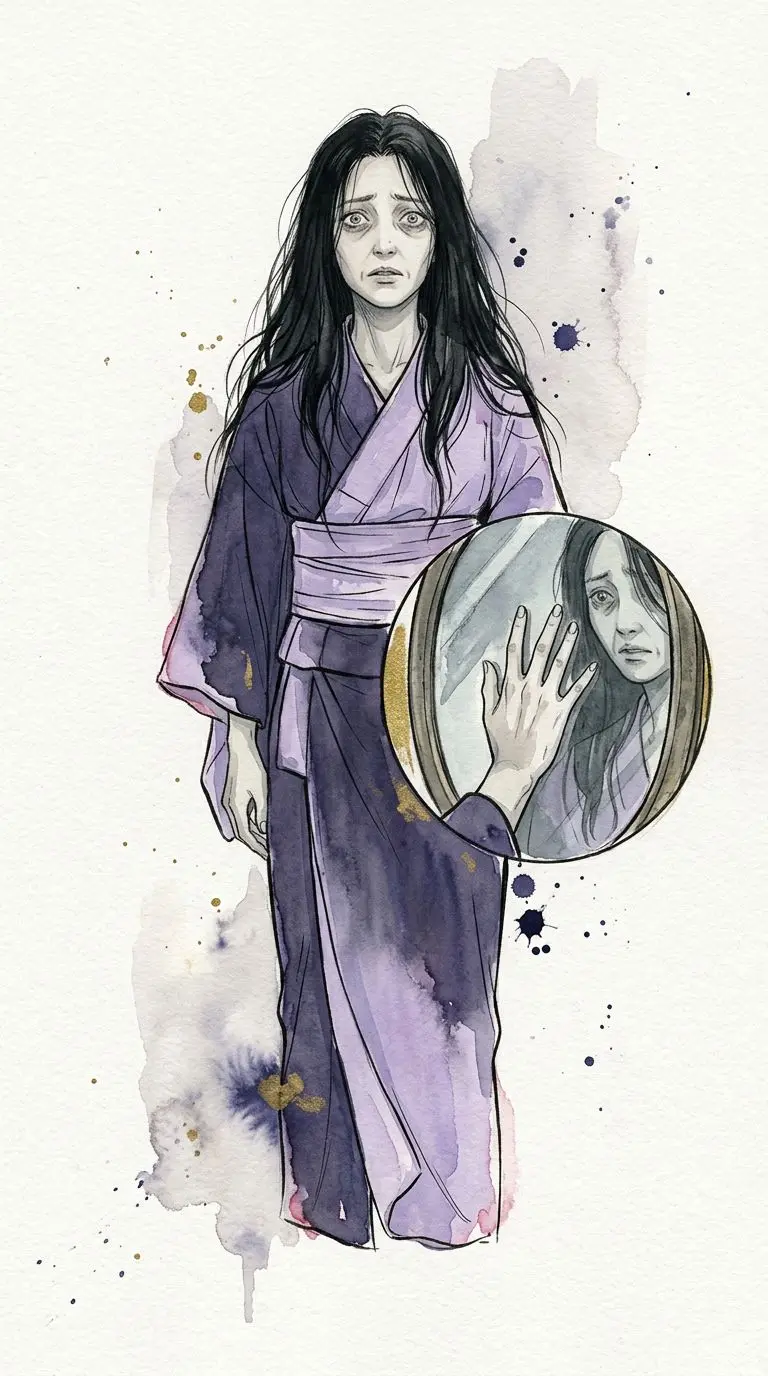 Shizuko Yamamura portrait — AI comic character on TabStory