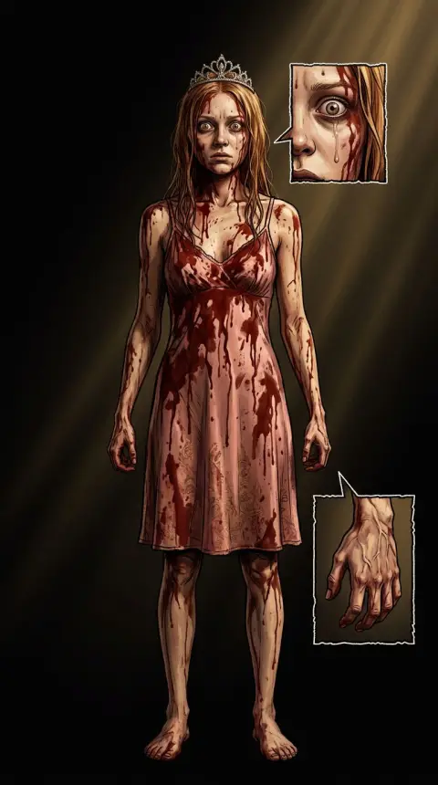 Carrie White — AI comic character