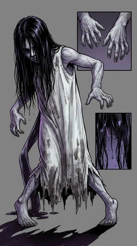Samara Morgan — AI comic character