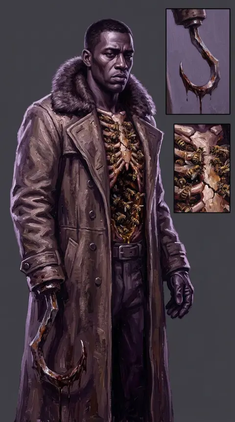 Candyman — related AI comic character