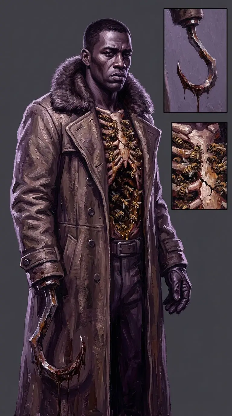 Candyman portrait — AI comic character on TabStory