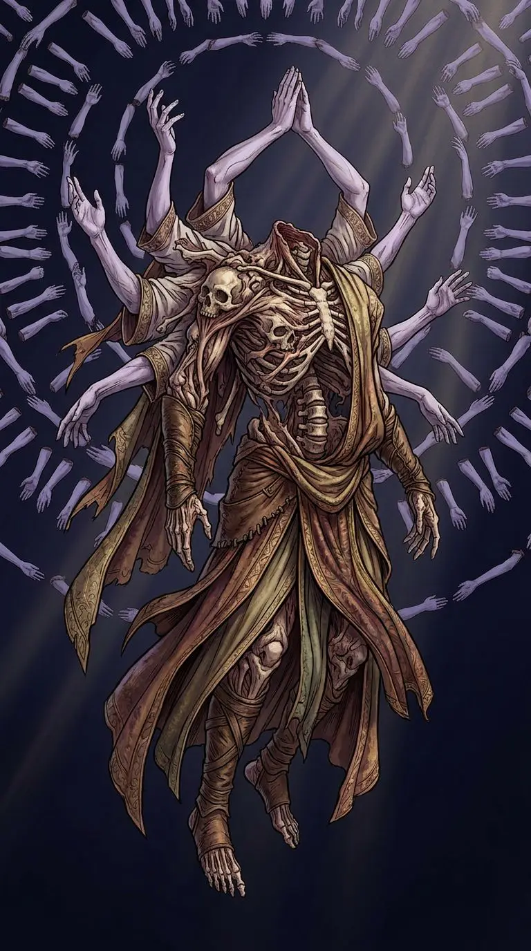 闇の悪魔 portrait — AI comic character on TabStory