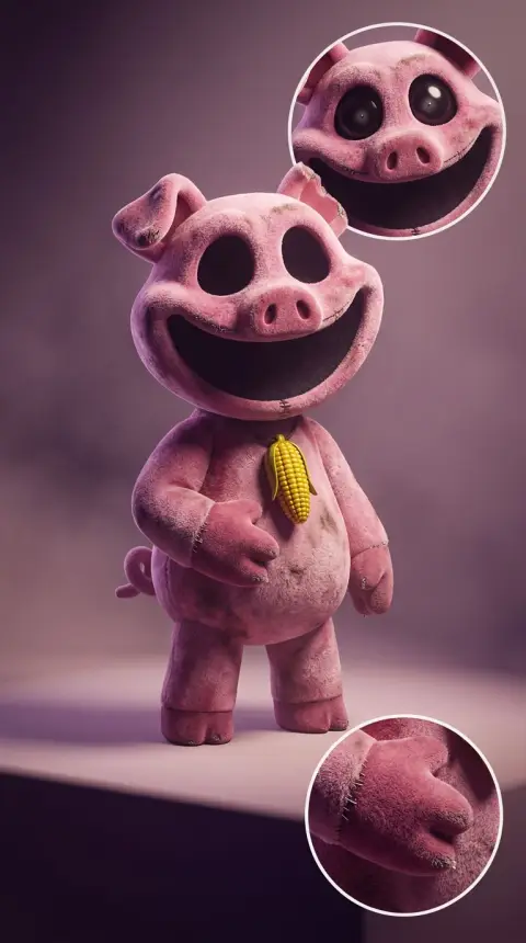 PickyPiggy — AI comic character