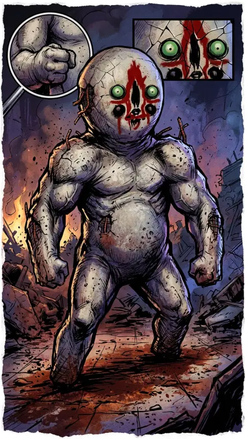 SCP-173 — AI comic character