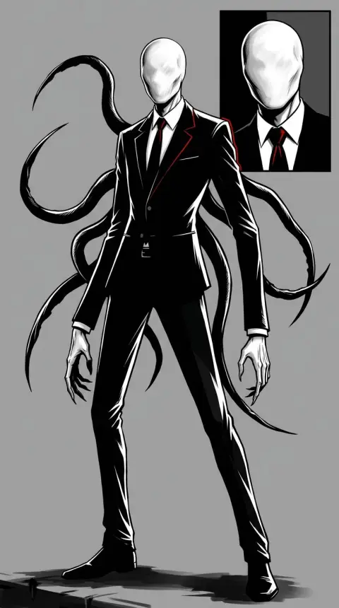 Slender Man — AI comic character